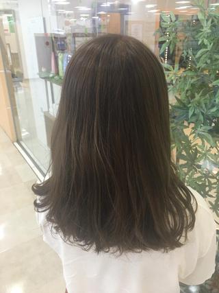 セミロング 植田 敬太のヘアスタイル