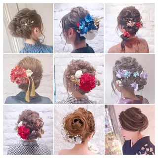 ヘアアレンジ YUI𓍯ｴｸｽﾃ /ﾆｭｱﾝｽｶﾗｰのヘアスタイル