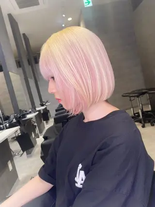 ミディアム BUCKS【天王寺】 バックス【駅30秒】のヘアスタイル