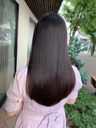 ロング 髪質改善・縮毛矯正 🌈SENAのヘアスタイル