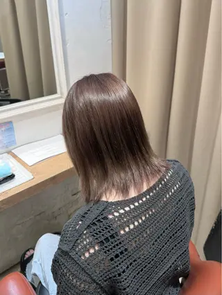 ミディアム カラー 🐈‍⬛ ibuのヘアスタイル