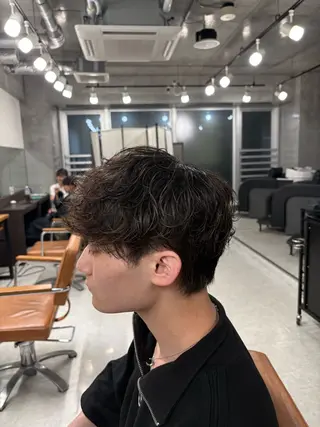 パーマ メンズ 下北沢メンズパーマ 特化園田　楓莉のヘアスタイル