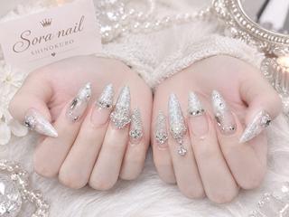 ネイル Sora nail 長さ出し専門店のネイルデザイン