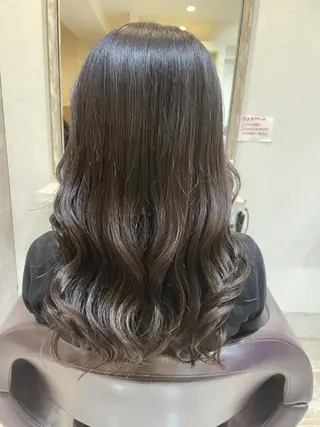 ロング カラー 小顔/似合わせカット 杉山莉菜のヘアスタイル