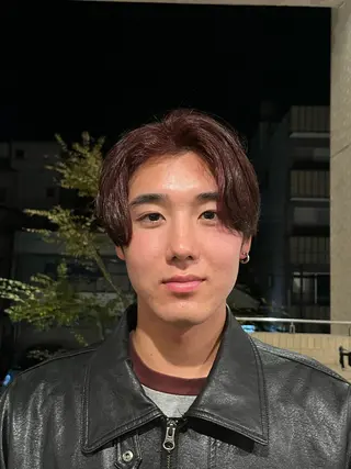 カラー メンズ 福井 大翔のヘアスタイル