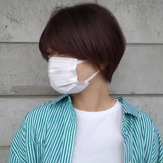 ショート 山田 智加のヘアスタイル