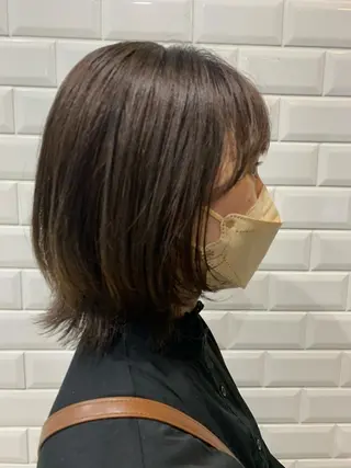 ミディアム appiis 柳田葵　横浜のヘアスタイル
