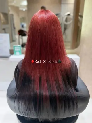 ロング カラー カラーモデル募集🌺 Earth長田百香のヘアスタイル