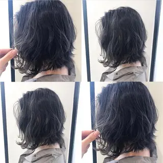 ショート カラー 高木 麻知子のヘアスタイル