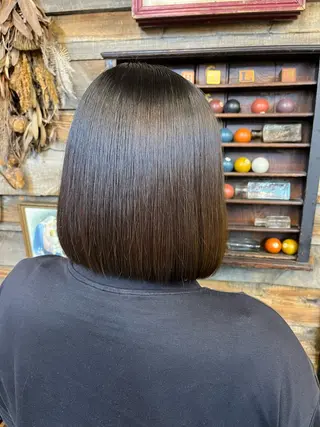 ミディアム 川崎 かなでのヘアスタイル