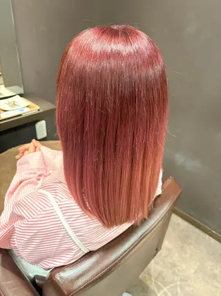 ミディアム カラー 小池 穂果/ 府中のヘアスタイル