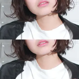 ミディアム Yuka ∥ 深層筋 ×睡眠改善ヘッドスパのヘアスタイル