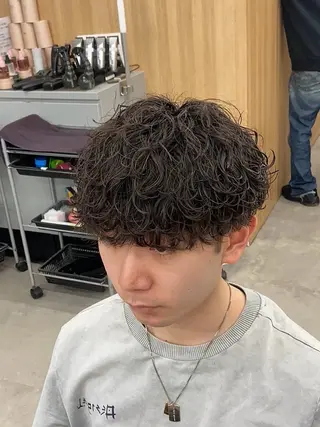 パーマ メンズ 【横浜1似合わせ 職人】昇陽のヘアスタイル