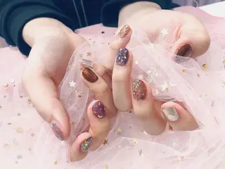 ネイル Sachi Nail上野のネイルデザイン