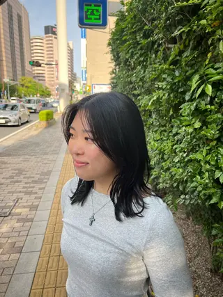 ロング カラー hairdo千葉店 カワサキ　マナのヘアスタイル