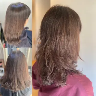 ロング パーマ くせ改善師 髪質改善師ゴトウのヘアスタイル