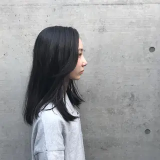 セミロング カラー 佐野 智史のヘアスタイル