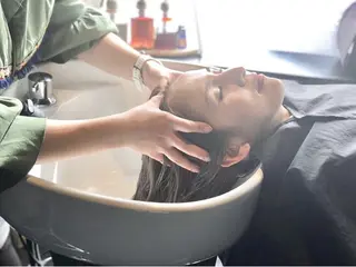 ミディアム メンズ かりん髪質改善 /メンズカットのヘアスタイル