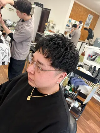 メンズ 町田 尚樹のヘアスタイル