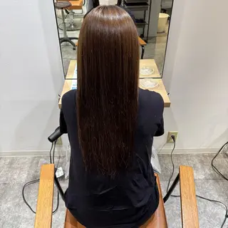 ロング カラー 加藤 歩未のヘアスタイル
