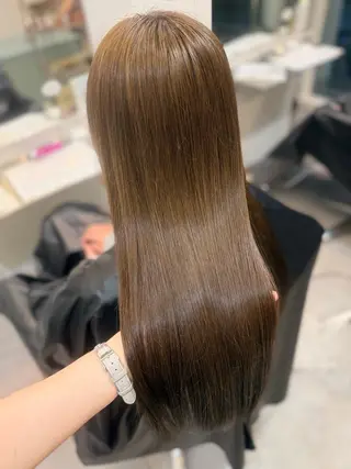 ロング カラー ねね🍒ストレート/ 似合わせカラー🍒のヘアスタイル