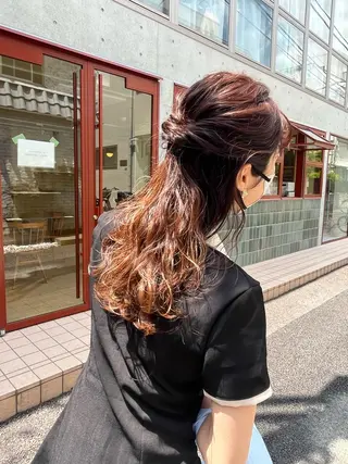 ヘアアレンジ 髪質改善/艶カラー MISATOのヘアスタイル