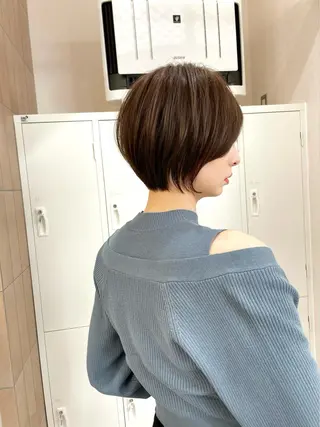 ショート カラー 木原良 (キハラ リョウ)のヘアスタイル
