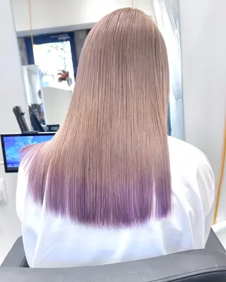 カラー 河合 愛実のヘアスタイル