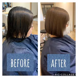ショート ☆髪質改善特化☆ newi梅田 コウキのヘアスタイル