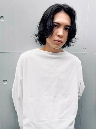 メンズ おしゃれパーマ メンズ特化/みーまんのヘアスタイル