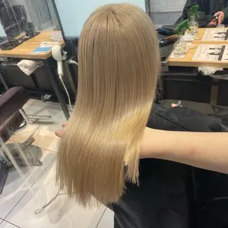 ロング カラー 🩵レイヤー✖︎ 髪質改善🩵リョウヤのヘアスタイル