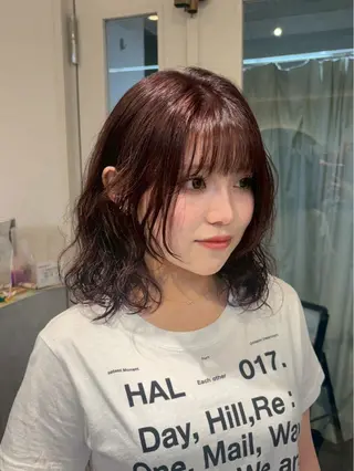 カラー 鈴木 珠奈のヘアスタイル