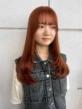 ロング カラー aoi🍀暖色 /透明感カラー♡のヘアスタイル