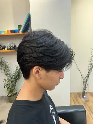 カラー パーマ メンズ メンズ特化🪽 川島豪瑠のヘアスタイル