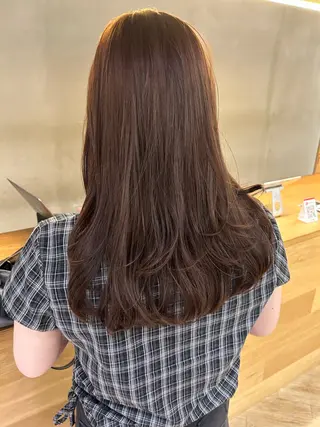 ロング カラー 🍇ぶどうカラー🍇 akariのヘアスタイル