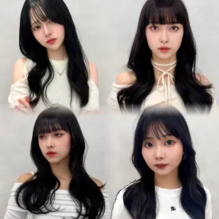 ロング カラー リオ艶髪️🫧 透明感カラー🦋のヘアスタイル