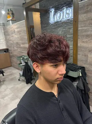 カラー メンズ 横田 剣己のヘアスタイル