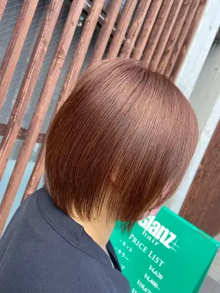 ショート カラー 💜推しインナー カラー/菊池柊真💜のヘアスタイル