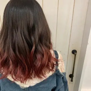 ミディアム カラー 髪質改善 RYOのヘアスタイル