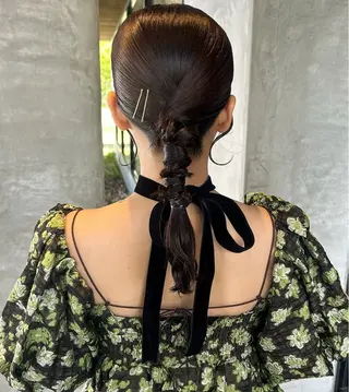 ミディアム ヘアアレンジ lapis / soraのヘアスタイル