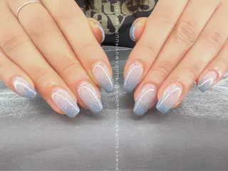 ネイル HOSHINO NAIL_長さだしのネイルデザイン