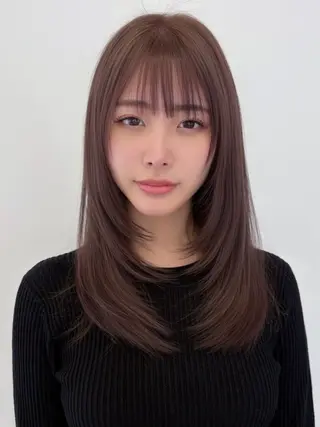 ロング カラー 松浦 よしきのヘアスタイル
