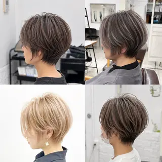 ショート カラー ショート特化 💐川崎希💐のヘアスタイル