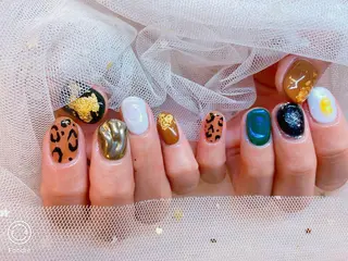 ネイル 長さだし専門店 M2 rikaのネイルデザイン