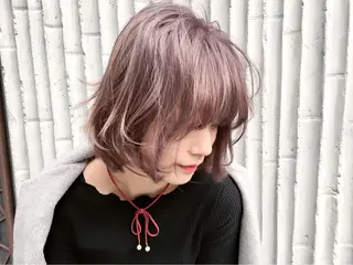 ミディアム カラー SUZUKI KEISUKEのヘアスタイル