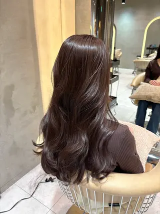 ロング さくら/縮毛矯正 レイヤー/🖤のヘアスタイル