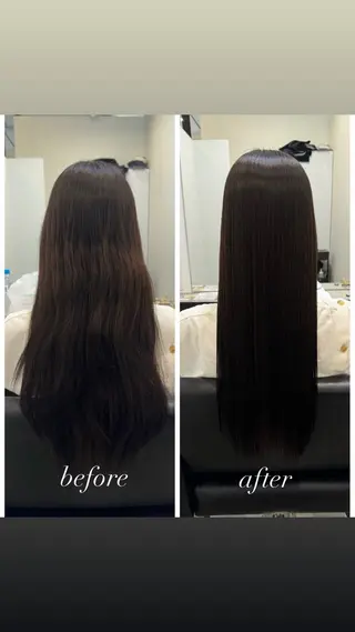 ロング 竹村 遼香のヘアスタイル