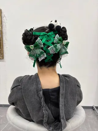 ヘアアレンジ ヘアサロン ミカヅキのヘアスタイル
