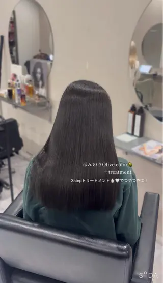 セミロング miyuu/ボブ /透明感カラー🥣のヘアスタイル