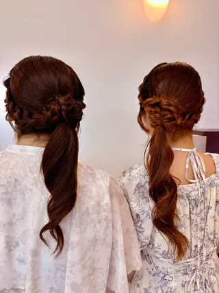 ヘアアレンジ PazRood 山下のヘアスタイル